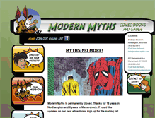 Tablet Screenshot of modern-myths.com